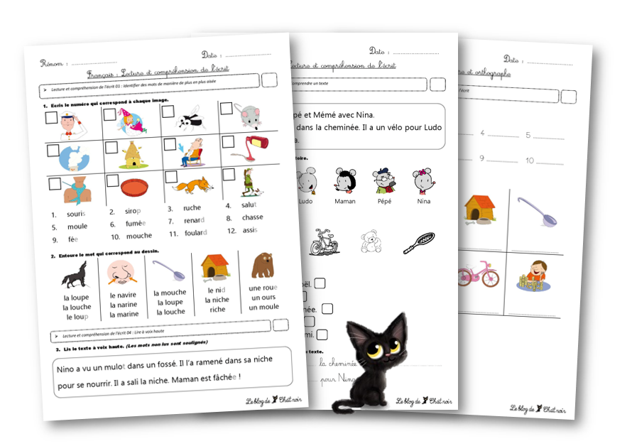 Evaluations du 1er trimestre – Le blog de Chat noir