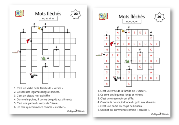 De Miel Et De Fiel Mots Fléchés