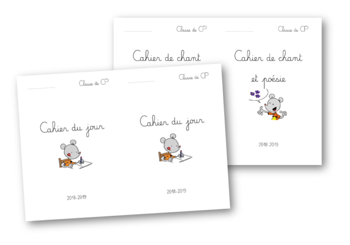 Pages de garde des cahiers 2018-2019 – Le blog de Chat noir